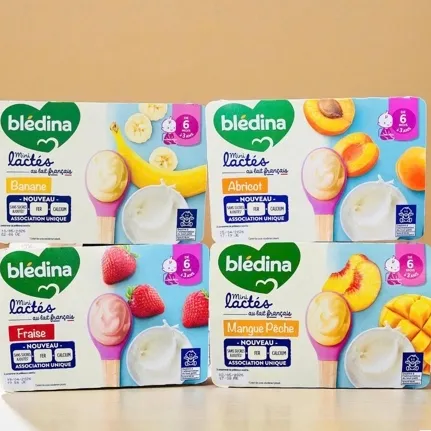 Sữa Chua Bledina/ Wonder miao Sữa Chua Nguội Cho Bé Ăn Dặm Từ 6 Tháng