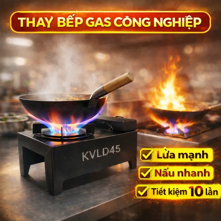 Bếp Dầu Ăn Cũ Bếp Dầu Thải Bếp Tiết Kiệm Ga Mẫu Mới Nhất Khung Thép Nguyên Khối Chắc Chắn Bền Bì Chịu Được Nhiệt Độ Cao