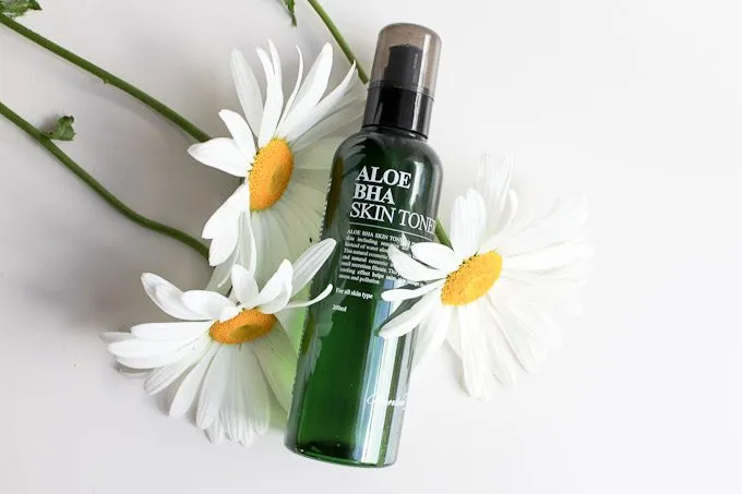 Review nước hoa hồng Aloe BHA Skin Toner hot nhất hiện nay