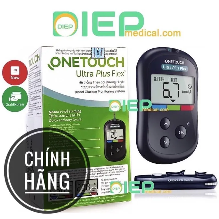 Máy đo đường huyết điện tử cầm tay