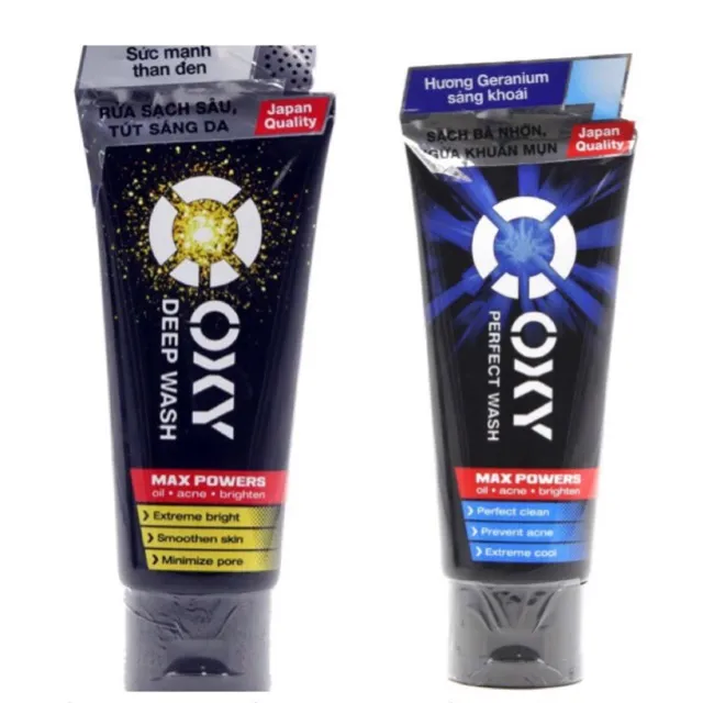 Oxy Deep Wash kiềm dầu mạnh cho nam giới da dầu nhờn