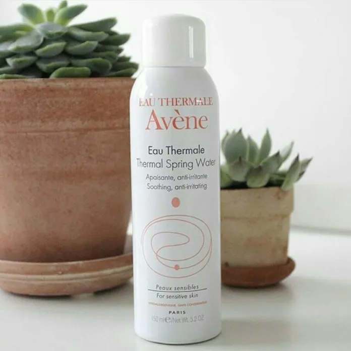 Thiết kế chai xịt khoáng Avène