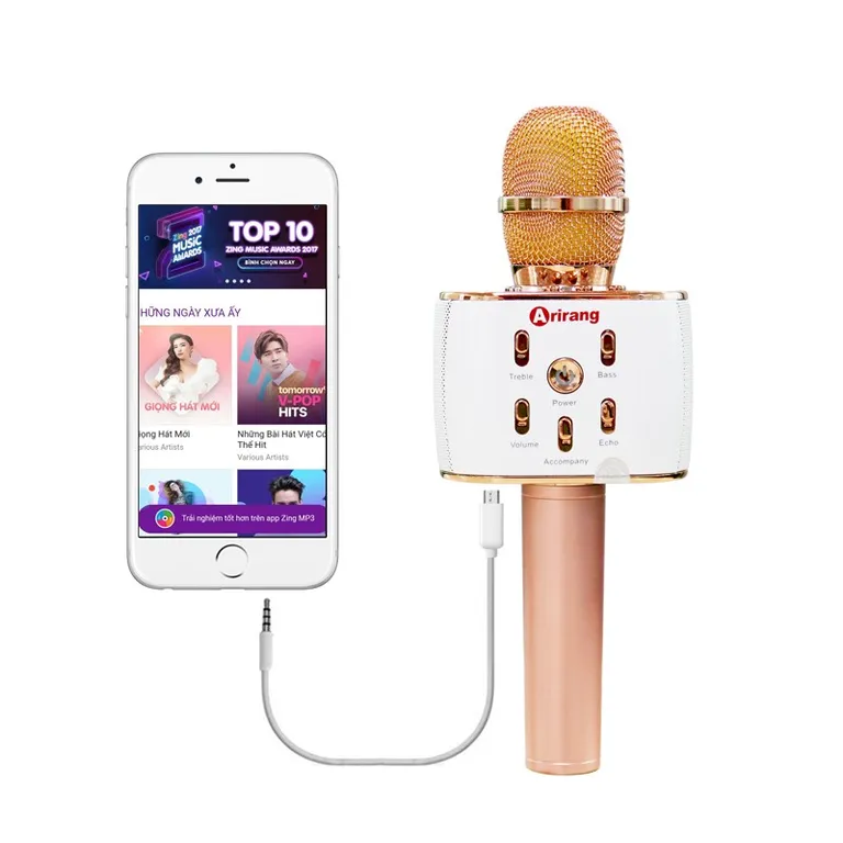 Micro kèm loa Bluetooth Arirang MK-88