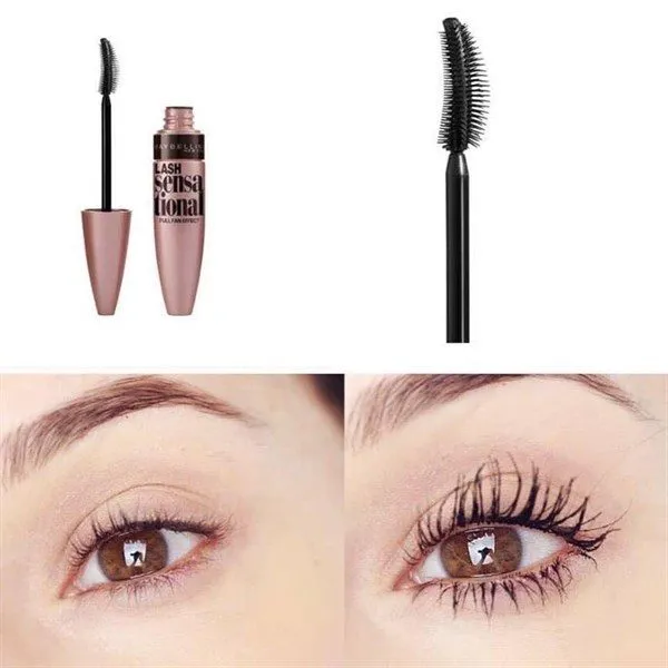 Hàng mi cong vút và quyến rũ sau khi sử dụng mascara