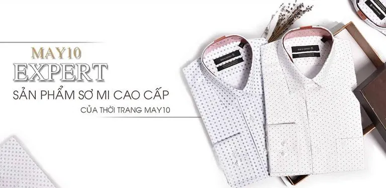 Áo sơ mi thương hiệu May 10