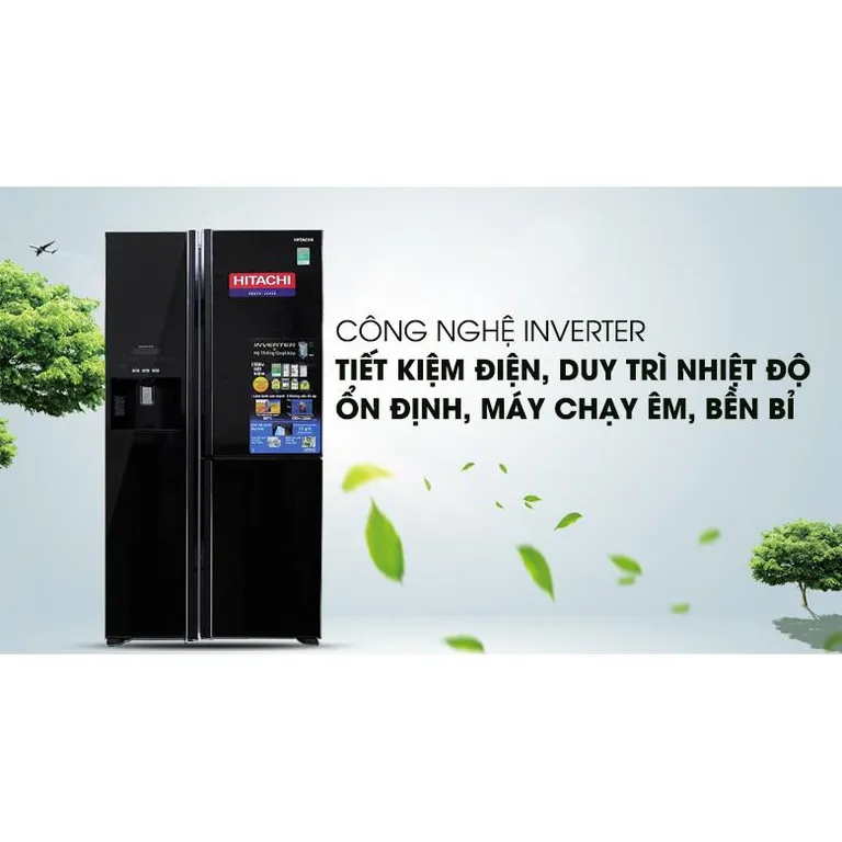 Tủ Lạnh HITACHI Inverter 584 Lít R-M700GPGV2(GBK)