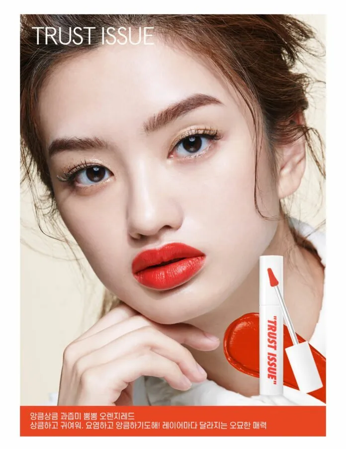 Màu 04 – Trust Issue: Đỏ cam rực rỡ