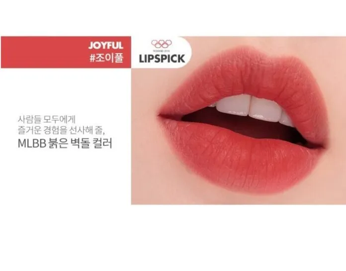 Son Romand màu đỏ cam đất