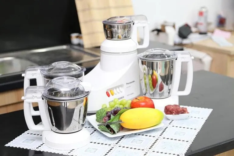 Máy xay nấu đa năng Panasonic MX-HG6401KRA 800W cối thủy tinh 1.75L 10 chương trình nấu tự động lưỡi dao 3D 8 cánh