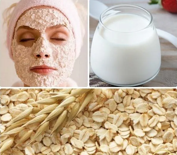 Mặt nạ Yến mạch kết hợp sữa tươi