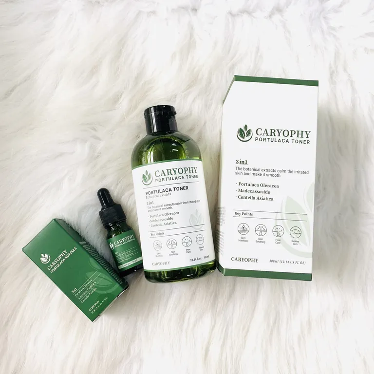 Cách sử dụng toner Caryophy