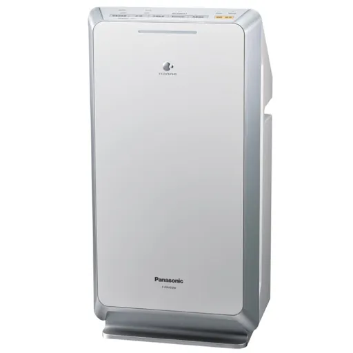 Máy lọc không khí Panasonic với thiết kế hiện đại, phù hợp cho phòng khách