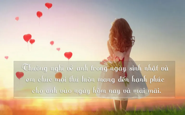 30+ quà sinh nhật người yêu ý nghĩa kèm lời chúc ngọt ngào