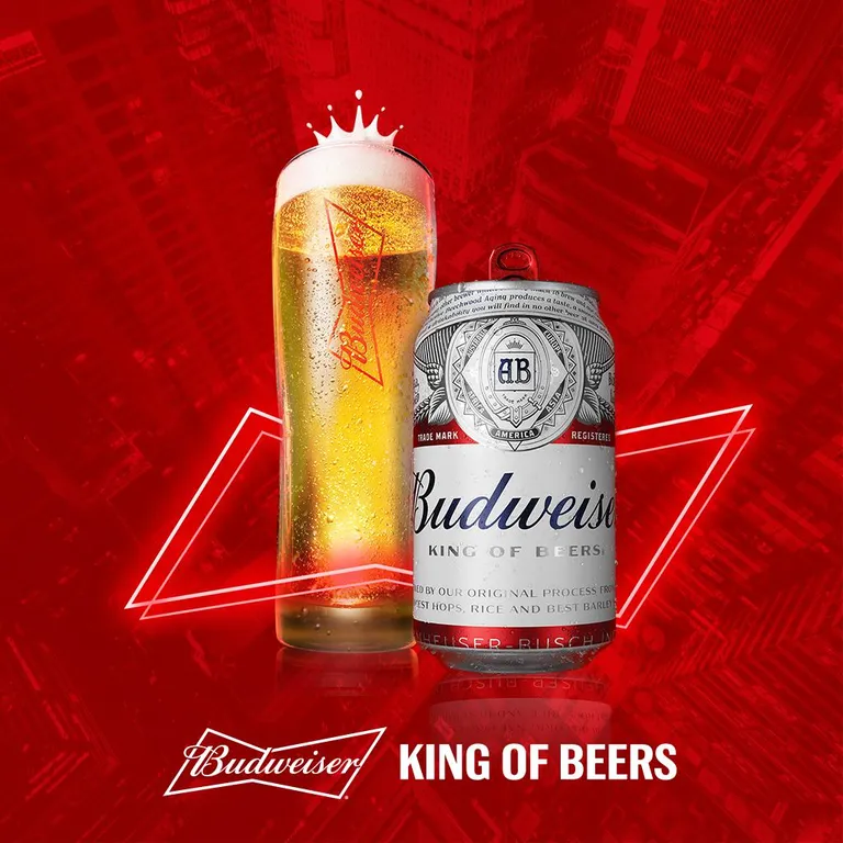 Bia Budweiser được mệnh danh là Vua của các loại bia