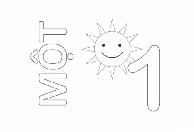 Tranh tô màu theo số: Công cụ Nuôi dạy con & Giúp bé yêu Toán học