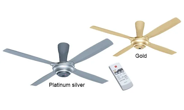 So sánh quạt trần 4 cánh Panasonic F56MZG và KDK M56PR