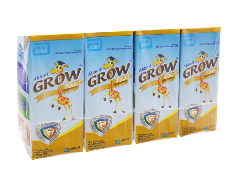 Sữa nước Abbott Grow hỗ trợ phát triển chiều cao và trí não