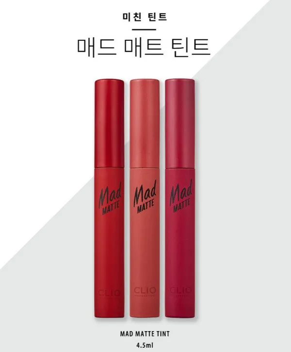 Cận cảnh thiết kế son Clio Mad Matte Tint