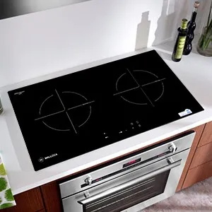 bảng điều khiển bếp từ đôi cảm ứng dễ dùng