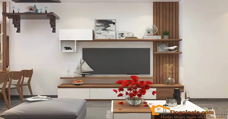 Những ý tưởng chọn kệ tivi cho phòng khách đẹp và hài hòa