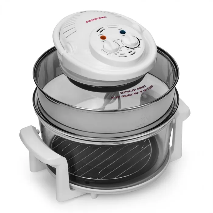 Bảng điều khiển cơ của lò nướng thủy tinh Pensonic PRO-912