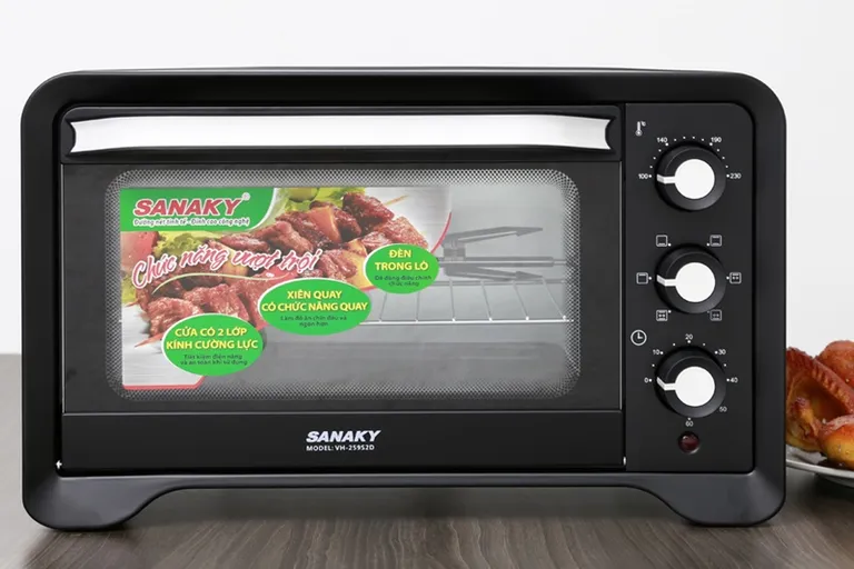 Vệ sinh lò nướng thủy tinh lần đầu