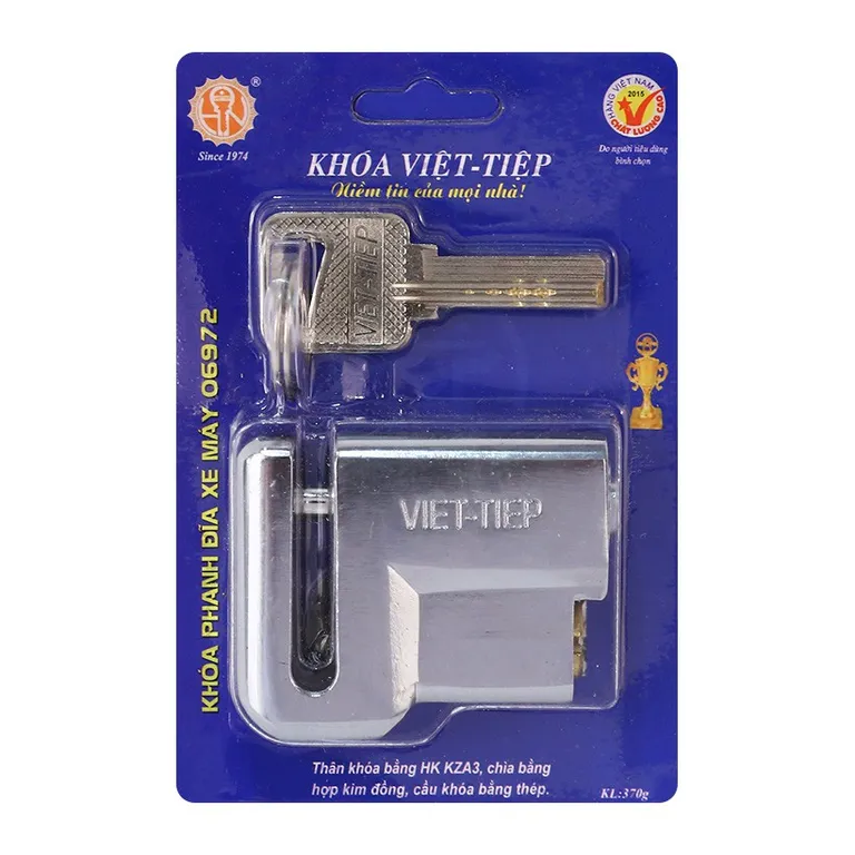 Khóa đĩa xe máy Việt Tiệp 06972