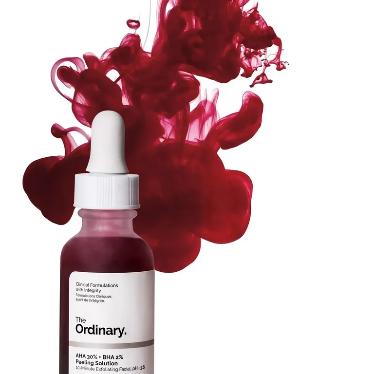 The Ordinary AHA BHA Peeling Solution công dụng tẩy tế bào chết sáng da thông lỗ chân lông mờ thâm mụn