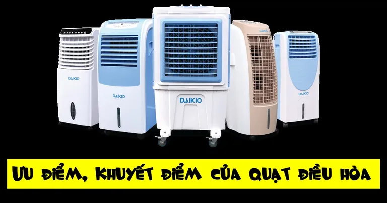 Chia sẻ những ưu điểm của quạt điều hòa