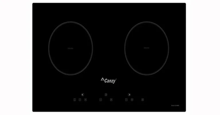 Bếp từ đôi Canzy mặt kính ceramic chịu lực, giá rẻ