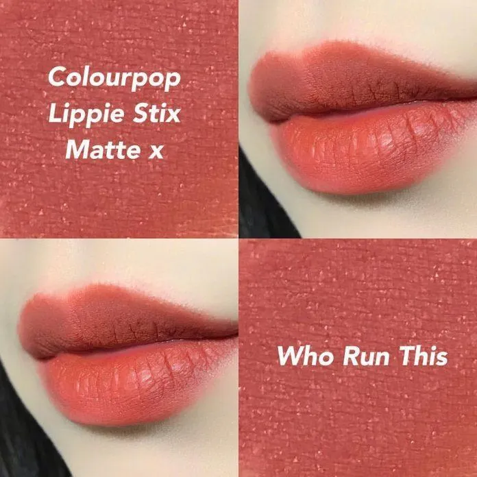 Son Colourpop Lippie Stix Who Run This cam đất nhẹ nhàng