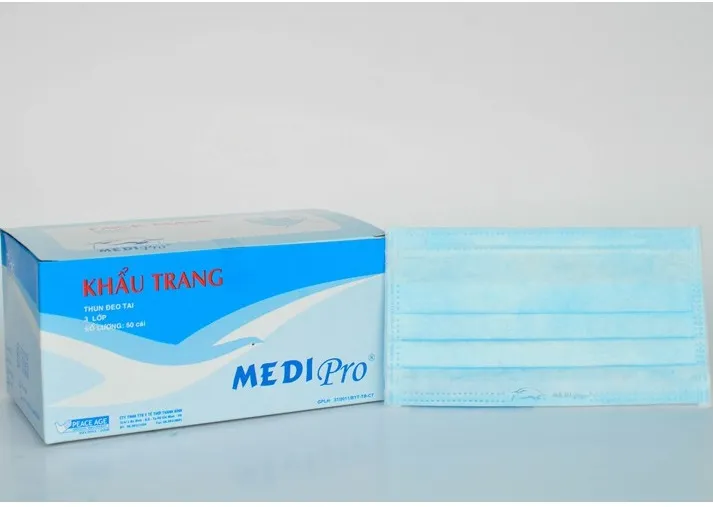 Khẩu trang y tế 3 lớp Medipro