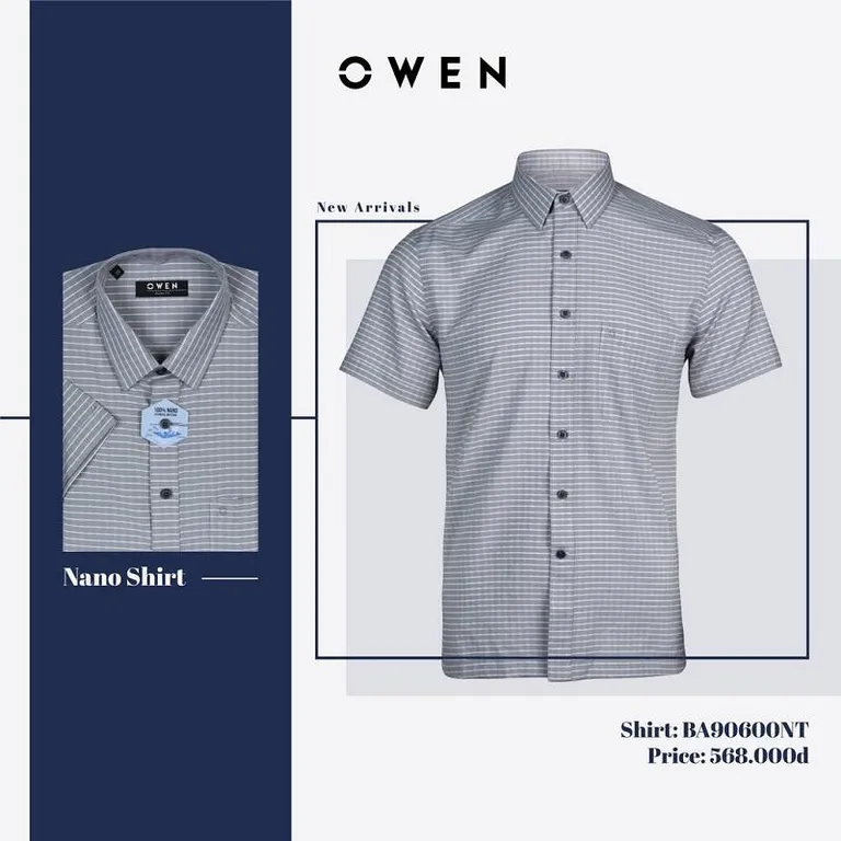 Áo sơ mi thương hiệu Owen