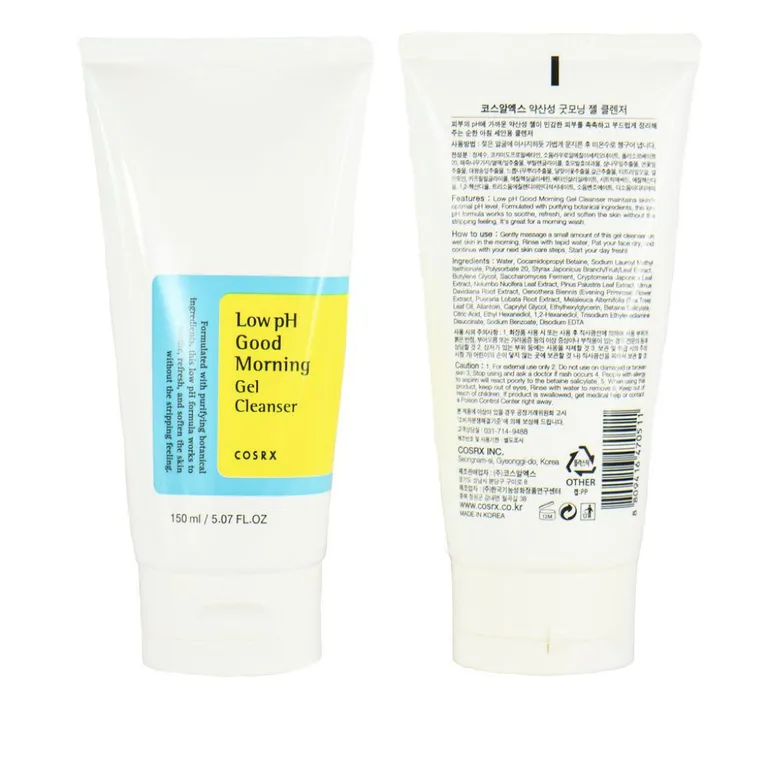 Sữa rửa mặt Cosrx Low pH Good Morning Gel Cleanser