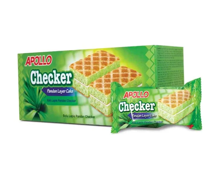 Bánh Bông Lan Apollo Giòn Vị Lá Dứa