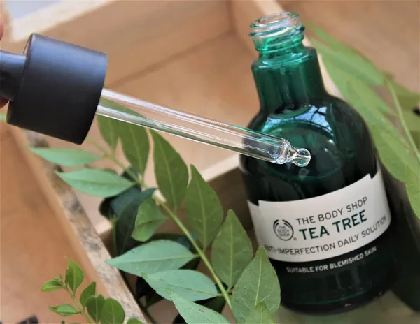 Bảng thành phần Tea Tree Daily Solution Salicylic Acid BHA Tea Tree Oil Sodium Hyaluronate Vitamin E
