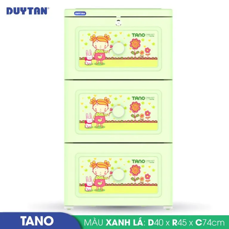 Tủ nhựa Duy Tân TANO 3 tầng