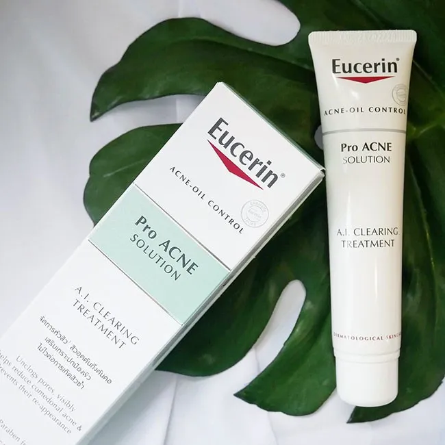 Review tinh chất trị mụn Eucerin Pro Acne Solution chất lượng