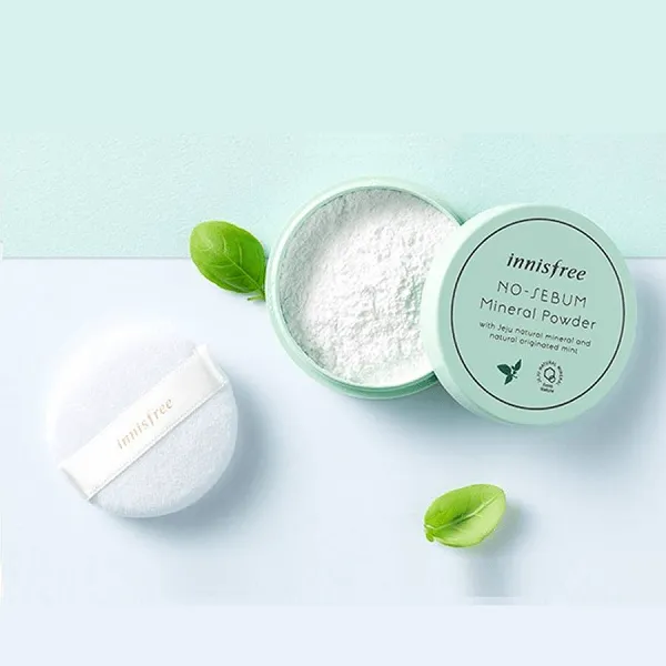 Các dòng phấn phủ kiềm dầu của Innisfree