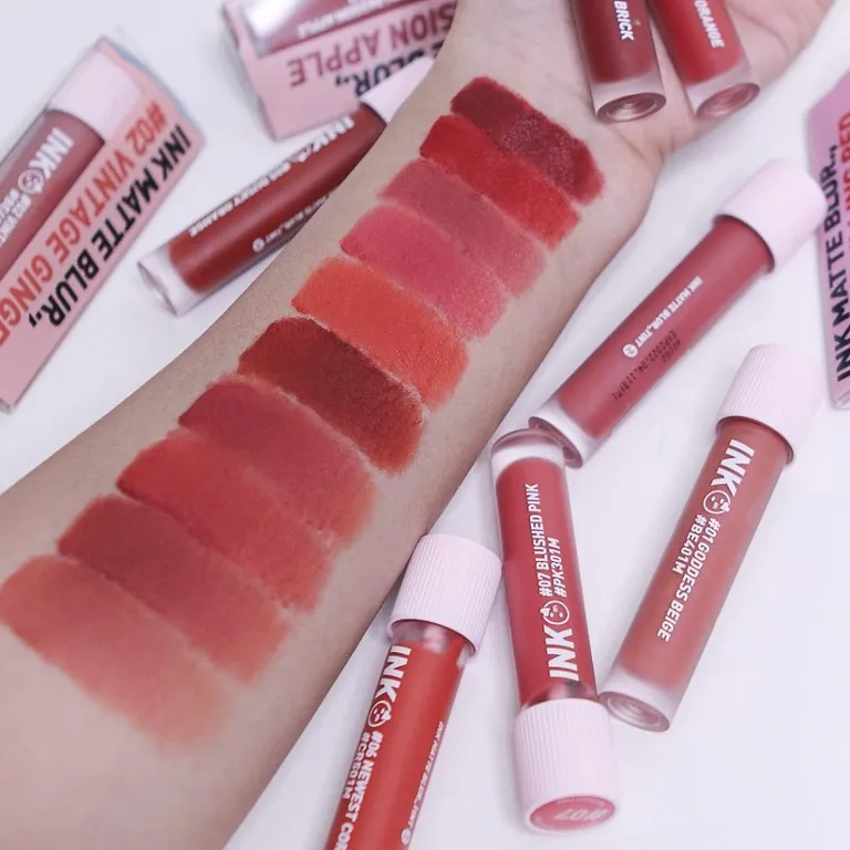 Cọ son Peripera Ink Matte Blur Tint dạng vát chéo