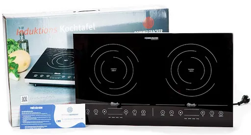 Bếp từ Rommelsbacher với mặt kính Schott Ceran