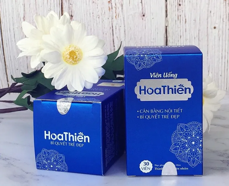Viên uống trắng da Hoa Thiên