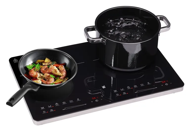 Bếp từ đôi vùng nấu lớn