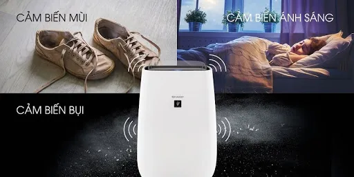 Hệ thống màng lọc đa lớp của Sharp FP-J40E-W