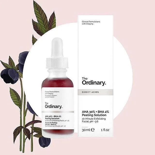 Review The Ordinary AHA 30% + BHA 2% Peeling Solution: Peel da tại nhà có an toàn không?