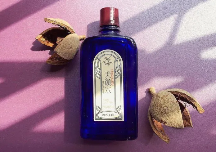 Bảng thành phần Meishoku Bigansui Salicylic Acid Homosulfamine Denatured Alcohol Propylene Glycol Fragrance Geraniol công thức 5 thành phần