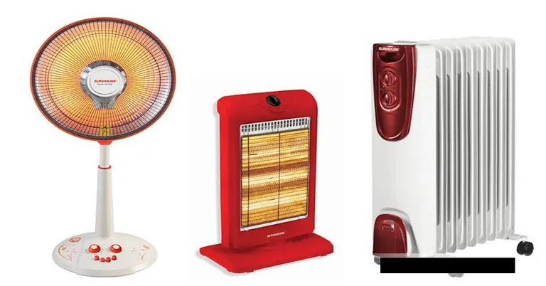 Máy sưởi Sunhouse loại nào tốt? [Tư vấn] 2 model giá rẻ, an toàn