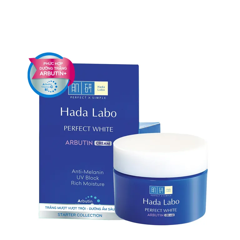 Kem dưỡng trắng da Hada Labo Perfect White Cream