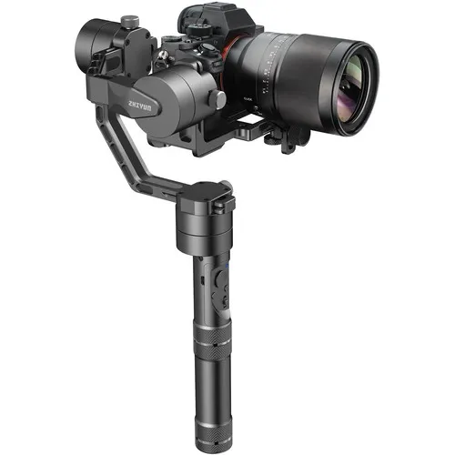 Zhiyun Smooth 4 với bánh xe xoay điều chỉnh tiêu cự chuyên nghiệp