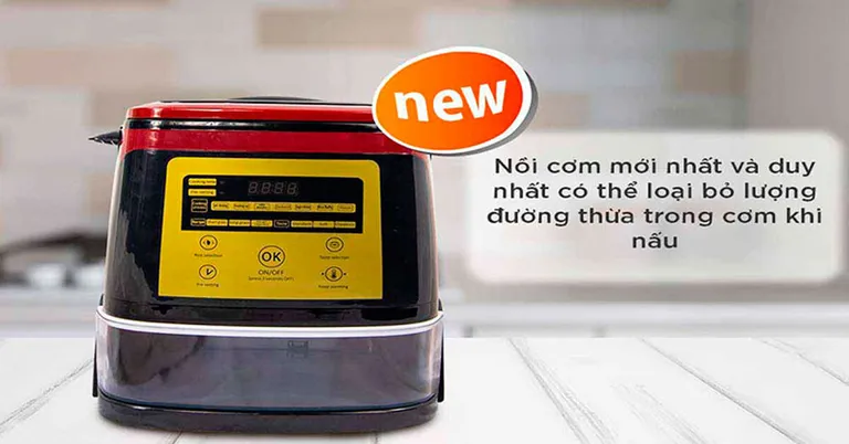 Nồi cơm điện tách đường có gì độc đáo? Giá sản phẩm bao nhiêu?